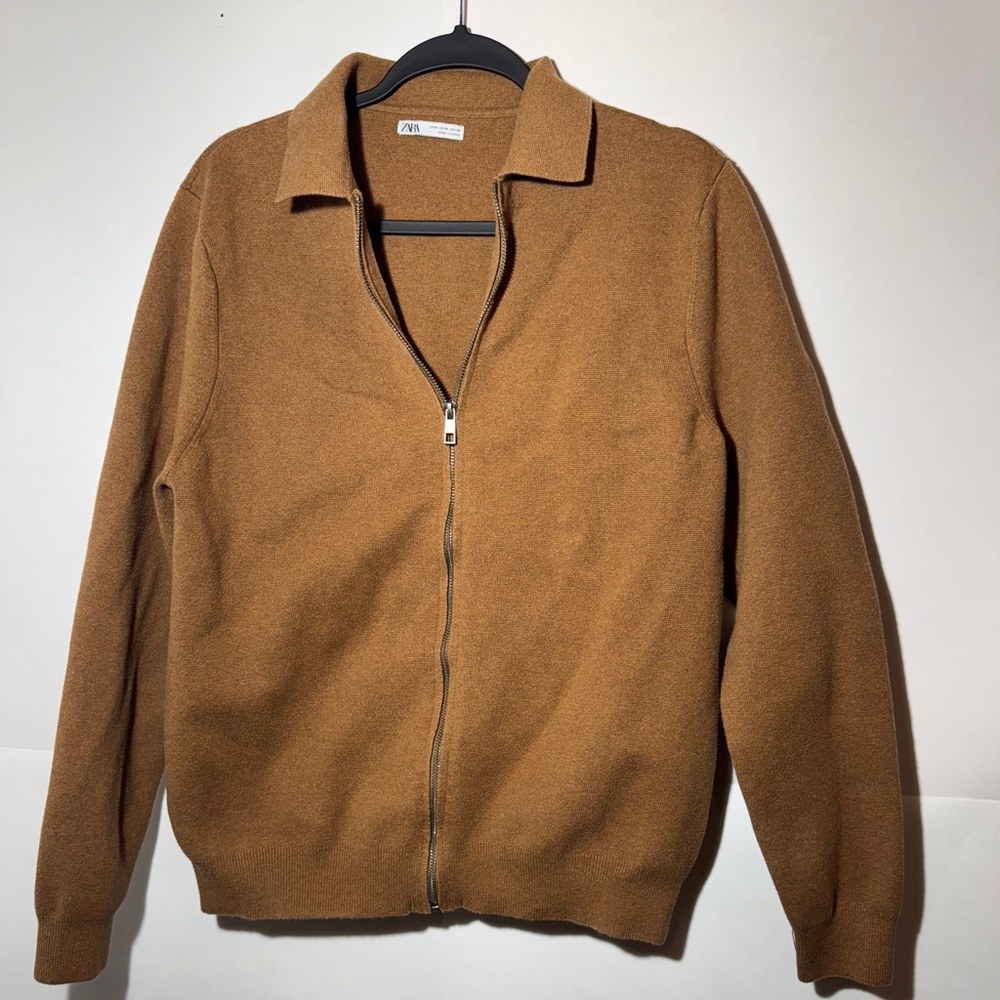 Zara Zip Up Bomber Jacket
